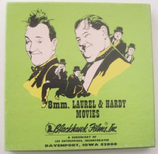1928 - - Laurel & Hardy - - " Should Married Men Go Home " - - 8mm - - Exlnt