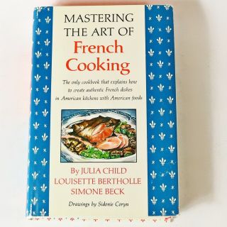 Julia Child Mastering The Art Of French Cooking Vintage 1961 Book Club Edition