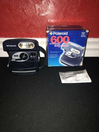 Polaroid One Step Express Instant 600 Film Camera Box