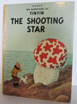 The Adventures Of Tintin - The Shooting Star - Methuen Hardback 1983 Acceptable
