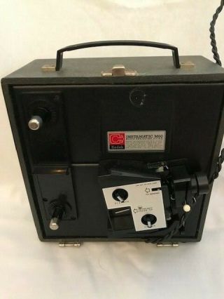 Vintage Kodak Instamatic M60 Movie Projector In Hard Case