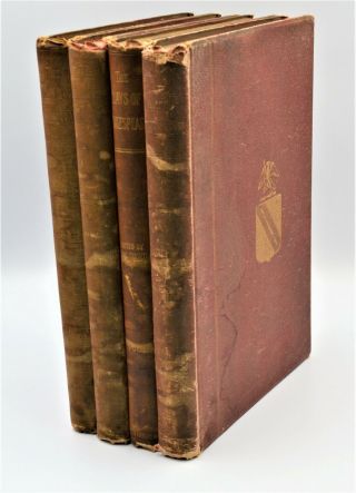The Plays Of William Shakespeare Antique Four Volumes Book Late 19th Century