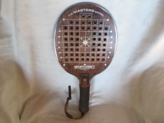 Vintage Early 70,  S Sport Craft Paddle Ball Paddle With Cover