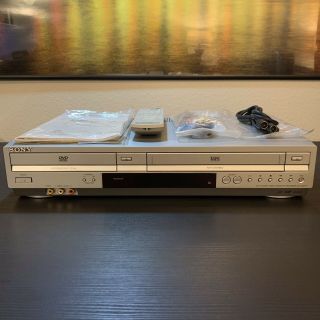 Sony SLV - D271P VHS DVD Combo Player VCR 4 Head Hi - Fi Stereo W/ Remote 2
