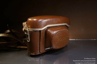 Opl Foca Universel R Case,  Brown,  With Strap | France French Leica
