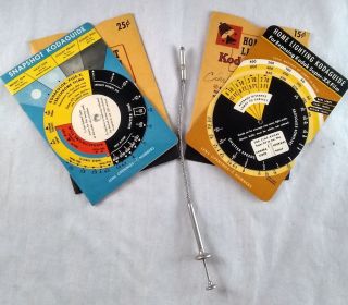 Vintage 7 " Kodak No.  5 Standard Shutter Release Cable Kodaguides Lighting Flash