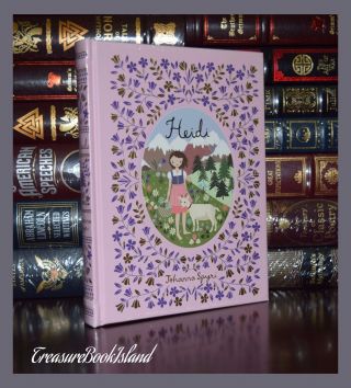 Heidi By Johanna Spyri Illustrated By Smith Leather Bound Collectible