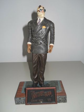 The Invisible Man (claude Rains.  1933) Figure,  By Sideshow Toys / Vintage