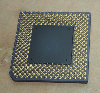 HP 1FC4 - 0001 Goldtop desoldered chip (not cpu but quite good looking) 5