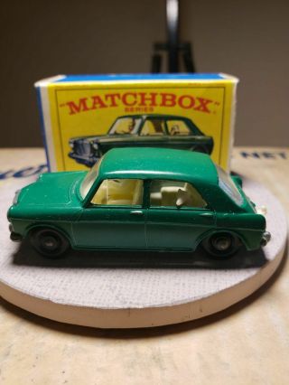 Vintage Matchbox Lesney 64 M.  G.  1100 Car With Box