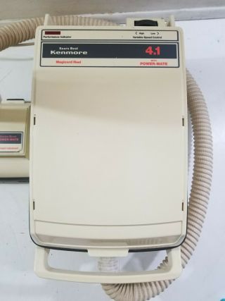 Vintage Kenmore 4.  1 Sears Best Power - Mate Magicord Vacuum Cleaner 116.  2399180 3