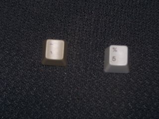 Replacement Keycaps For Macintosh 128k,  512k Or Macintosh Plus Keyboards