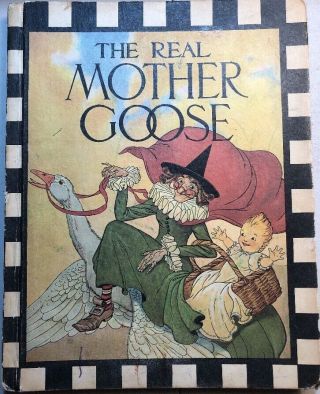 Vintage The Real Mother Goose Nursery Rhymes Children 