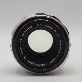 Canon Fl 50mm F/1.  8 Lens Standard Prime Lens Fd Mount 1:1.  8