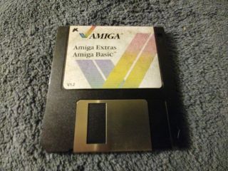Amiga And Basic 1.  2 Floppy Software Kit For The Amiga