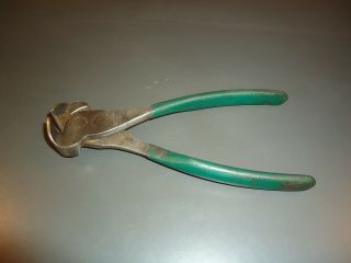 Diamond Tool End Cutting Nippers G57 Vintage Diamalloy 7 " Horseshoe Usa