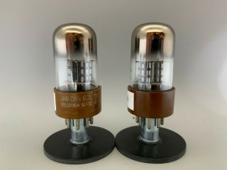 Sylvania 6sl7wgt Vacuum Tubes Tests Nos Platinum Matched On At1000 Vt - 229