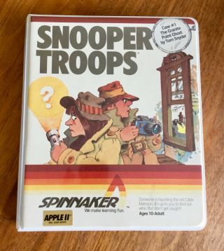 Snooper Troops By Spinnaker (vintage Software For Apple Ii)