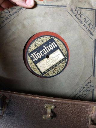 Vintage Lyric Aluminum 78 RPM RECORD Carrying Case 8