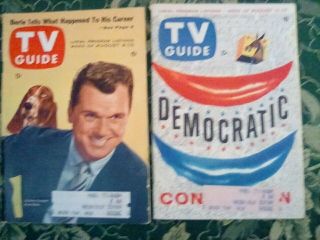 Vintage TV Guides.  All 10 issues from June 9,  1956 through Aug.  17,  1956. 6