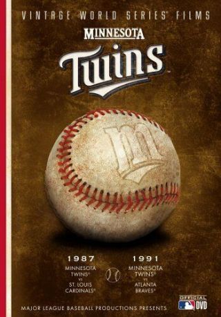 Minnesota Twins - Vintage World Series Films Dvd - 1987 And 1991