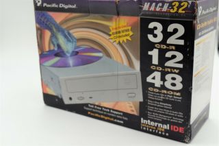 Pacific Digital Mach 32 Cd - Rw Drive 32x Write 12x Rewrite 48x Read Nib