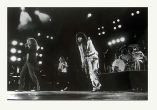 1977 Led Zeppelin Vintage Photo By Neil Preston