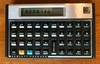 Hp 11c Hewlett Packard Calculator