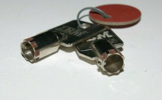 Set of 2 Vintage IBM Computer Tubular Key Lock Keys 2