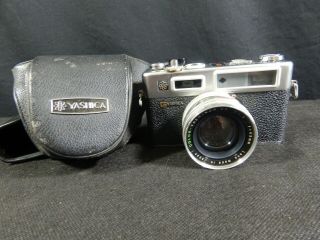 Vintage G Yashica Electro 35 Camera W/ Color - Yashinon Dx 1:17 Lens
