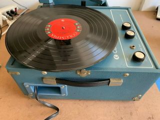 Vintage Califone 1420k Solid State Portable Record Player