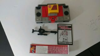Vintage 1984 Transformer Takara Hasbro G - 1 Blaster Radio Boombox Action Figure
