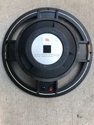 Jbl 128h Woofer Speaker 8ohm Out Of A 4411 Monitor