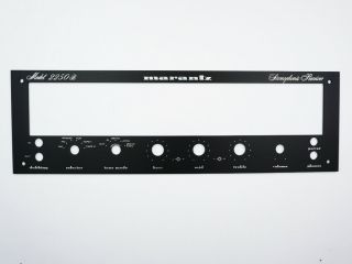 Marantz 2250 B 2250b Receiver Front Panel Faceplate (face Plate) Black