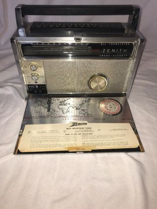 Zenith Trans - Oceanic Royal 3000 - 1 Radio Fm Am Multiband Vintage Shortwave