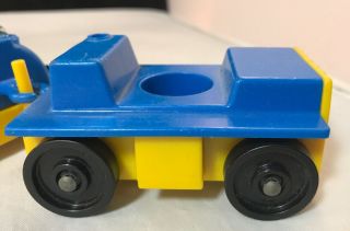 Vintage Fisher Price Little People AIRPORT TRAM - All Cars w/ Conductor & MORE 4