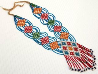 Banjara Tribal Kuchi Boho Afghan Handmade Vintage Gypsy Beaded Necklace