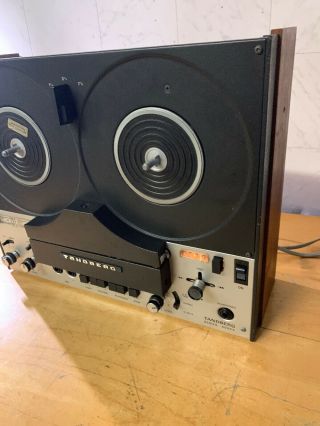 TANDBERG Model 6000X Reel to Reel Tape Recorder,  Powers on, 3
