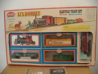 Vintage Ho Scale Model Power Train Set Li 