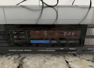 Vintage Sony CDP - 70 Digital Single Compact Disc CD Player,  and 3