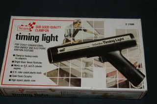 Vintage Sears Clamp - On Inductive Timing Light 21684