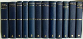 The Complete Of Ralph Waldo Emerson,  In 12 Volumes,  Riverside Edition