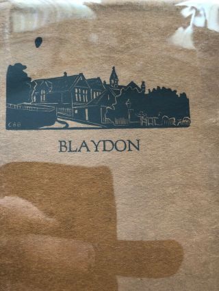 Blaydon Tyne And Wear 1934 Short Account Of The Town And Its Neighbourhood Hb Dw