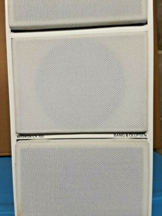 Bang & Olufsen Beovox CX100 Passive Speakers White Type 6343 5