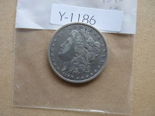 Vintage Usa Silver Dollar 1890 Quality Y1186