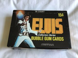 Vintage Elvis Wax Pack Bubblegum Cards