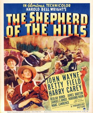 Vintage Movie 16mm Shepard Of The Hills Feature 1941 Film Adventure Western