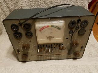 Vintage ALLIED RADIO Knight Vacuum Radio Tube Tester As Pictured 2