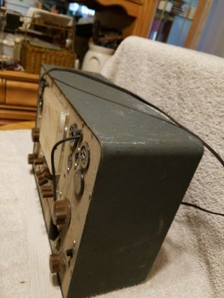 Vintage ALLIED RADIO Knight Vacuum Radio Tube Tester As Pictured 3