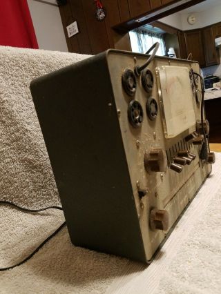 Vintage ALLIED RADIO Knight Vacuum Radio Tube Tester As Pictured 4